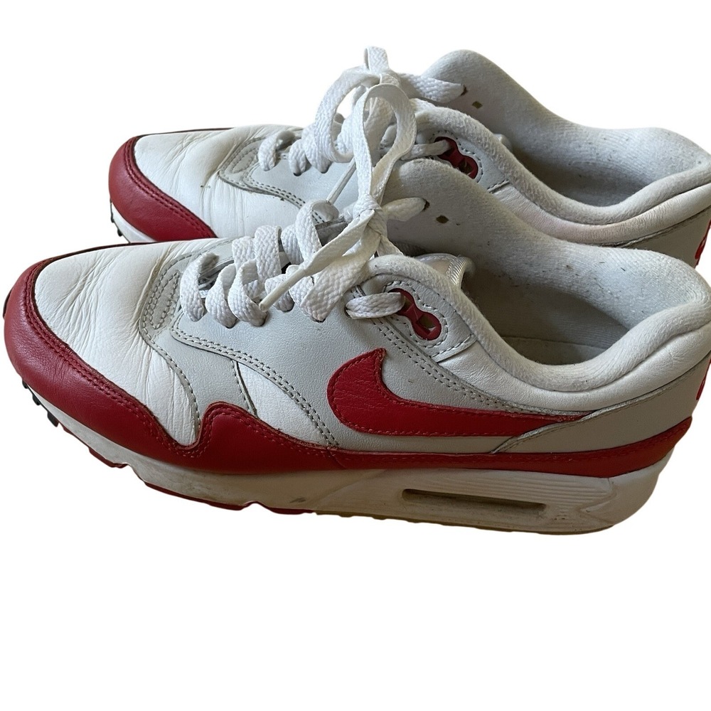 Nike Air Max 1 Anniversary OG Red Sneakers Women's 6.5  Men's 5 - Picture 5 of 8